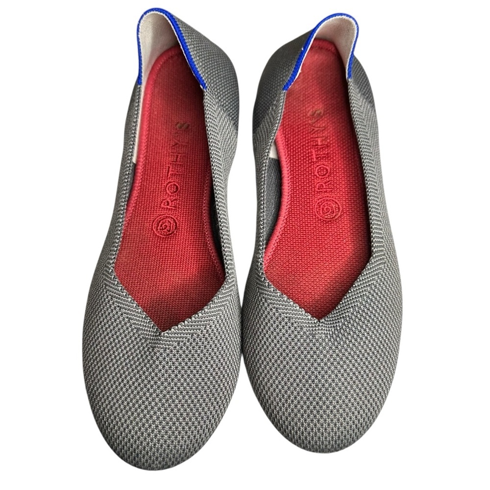 Rothy’s Grey Flats Size 9 - Picture 7 of 11